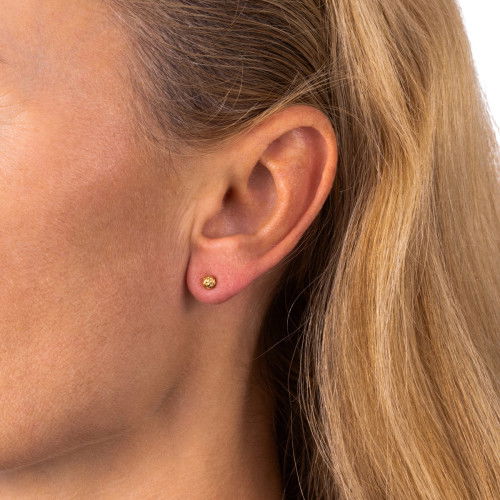 Helen Kirchhofer - Buddha to Buddha Ohrstecker Katja Vergoldet Single Piece - 002J03412E900