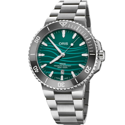 Helen Kirchhofer - Oris Aquis Date Yangtze Jiangtun Limited Edition - 01 733 7789 4197-Set