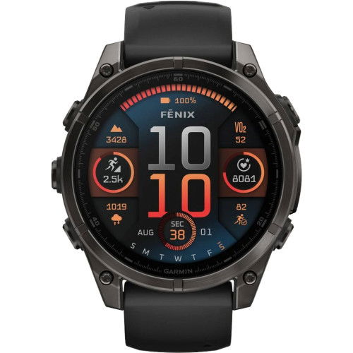 Helen Kirchhofer - Garmin Fenix 8 Amoled Sapphire Carbon Black (47 mm) - 010-02904-21