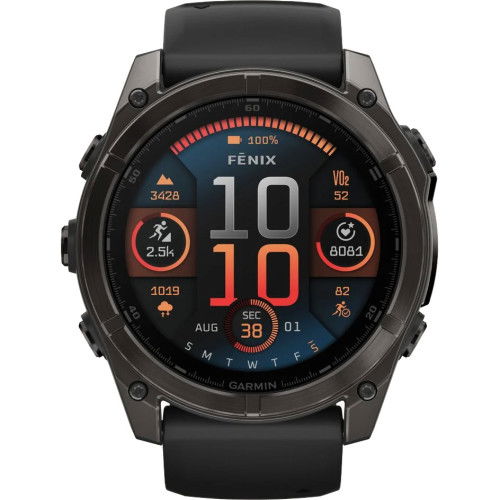 Helen Kirchhofer - Garmin Fenix 8 Amoled Sapphire Carbon Black (51 mm) - 010-02905-21