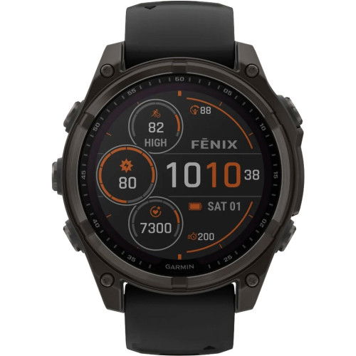 Helen Kirchhofer - Garmin Fenix 8 Solar Sapphire Carbon (47 mm) - 010-02906-11