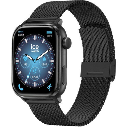 Helen Kirchhofer - Ice-Watch Ice smart 3.0 Rectangular 1.78 Black Milanese - 024300