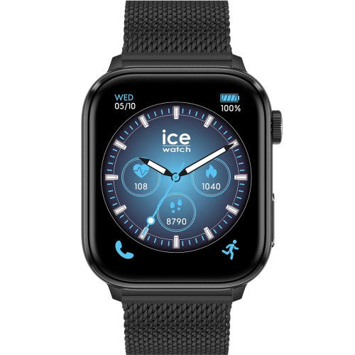 Helen Kirchhofer - Ice-Watch Ice smart 3.0 Rectangular 1.78 Black Milanese - 024300