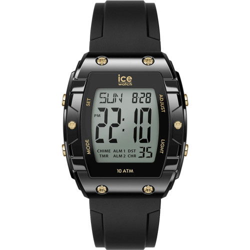 Helen Kirchhofer - Ice-Watch Ice Digit Boliday Black Gold - 024564