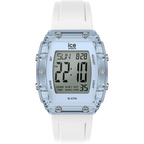 Helen Kirchhofer - Ice-Watch Ice Digit Boliday White Blue - 024567