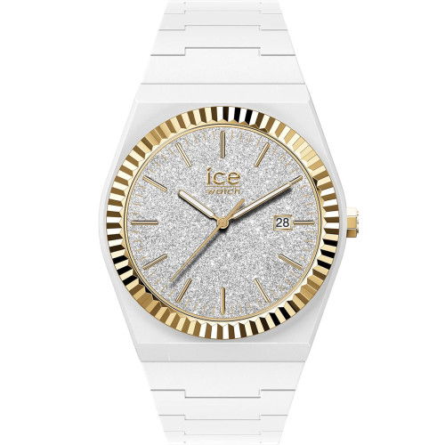 Helen Kirchhofer - Ice-Watch Ice Power PW1 White Glitter Gold - 024767
