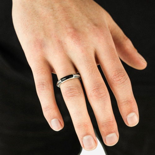 Helen Kirchhofer - Buddha to Buddha Ben Mini Stein Ring Silber Onyx