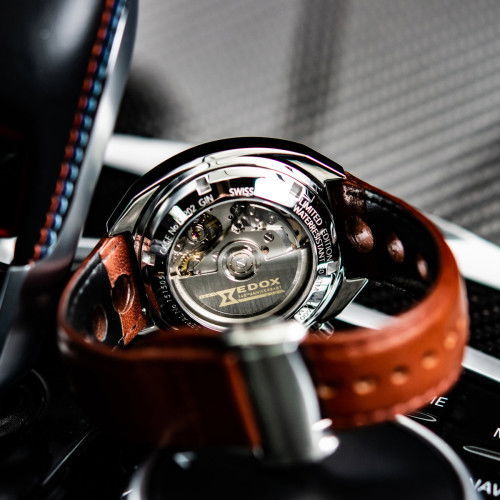 Helen Kirchhofer - Edox Sportsman Chronograph Automatic Limited Edition - 08202 3G GIN