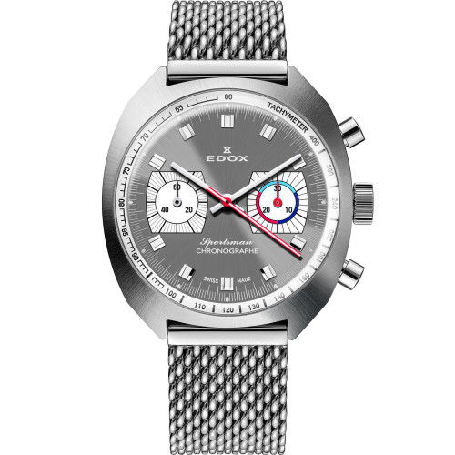 Helen Kirchhofer - Edox Sportsman Chronograph Automatic Limited Edition - 08202 3G GIN