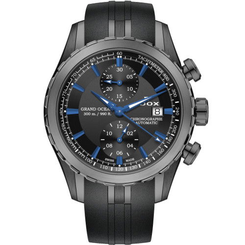 Helen Kirchhofer - Edox Grand Ocean Automatic Chronograph - 09800 357GNCA NIBU