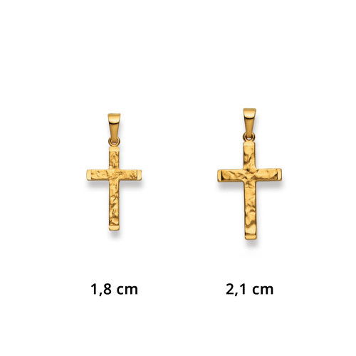 Helen Kirchhofer - Luxoia Gold Classics Anhänger Gelbgold 750/18k Kreuz 1316