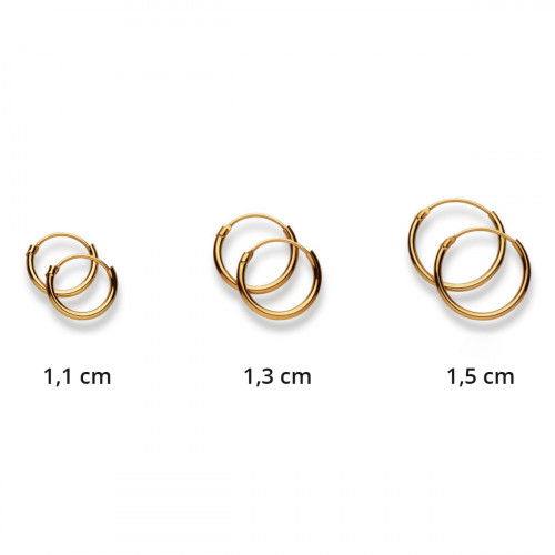 Helen Kirchhofer - Luxoia Gold Classics Creolen Gelbgold 750/18k - 1164.04348