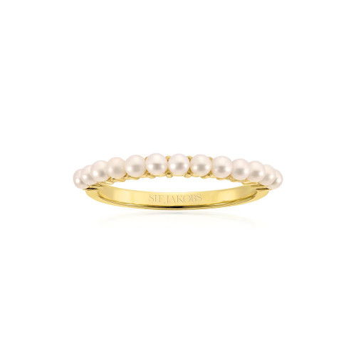 Helen Kirchhofer - Sif Jakobs Ellera Perla Ring - SJ-R2869-P-YG