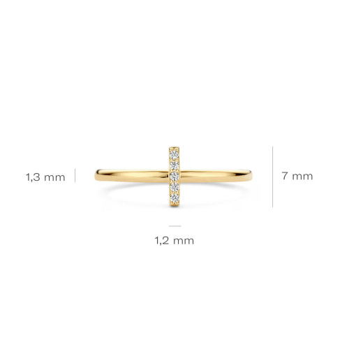 Helen Kirchhofer - Blush Ring 14k Gelbgold - 1252YZI