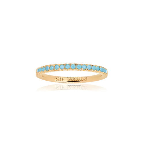 Helen Kirchhofer - Sif Jakobs Ellera Ring - SJ-R2869-TQ-YG