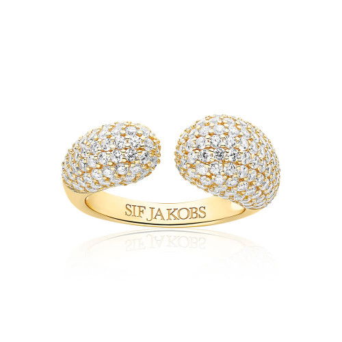 Helen Kirchhofer - Sif Jakobs Goccia Ring - SJ-R2481-CZ-YG