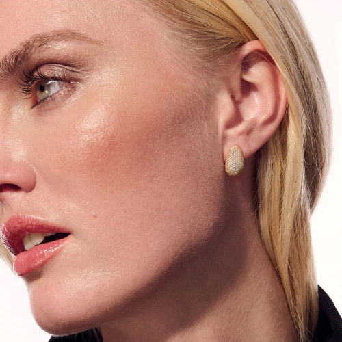 Helen Kirchhofer - Sif Jakobs Goccia Altro Ohrringe - SJ-E2480-CZ-YG