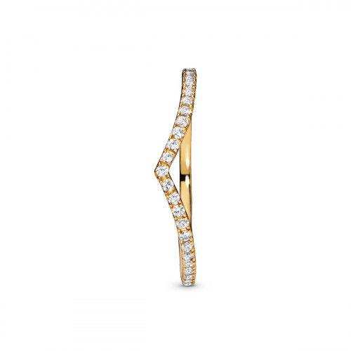 Helen Kirchhofer - Pandora Funkelnder Wishbone Ring - 168758C01