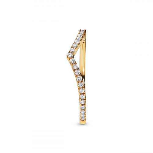 Helen Kirchhofer - Pandora Funkelnder Wishbone Ring - 168758C01
