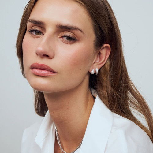 Helen Kirchhofer - Sif Jakobs Goccia Circolo Ohrringe - SJ-E2753-CZ