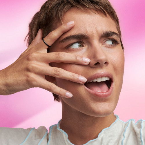 Helen Kirchhofer - Pandora ME Schwarze Emaille Ring - 189655C01