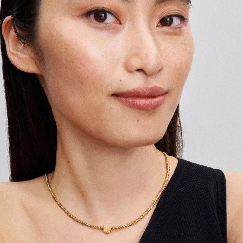 Helen Kirchhofer - Pandora Strukturiertes Kleeblatt Mini Charm - 764047C00