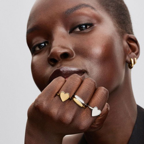 Helen Kirchhofer - Pandora Gravierbares Herz Ring - 163988C00