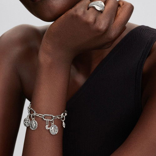 Helen Kirchhofer - Pandora ME Totenkopf Medaillon Charm - 794089C01