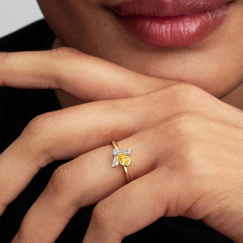 Helen Kirchhofer - Pandora Honigbiene Ring  - 164562C01