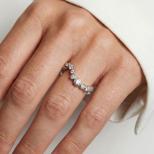 Helen Kirchhofer - Sif Jakobs Sardinien Wave Ring - SJ-R2631-CZ