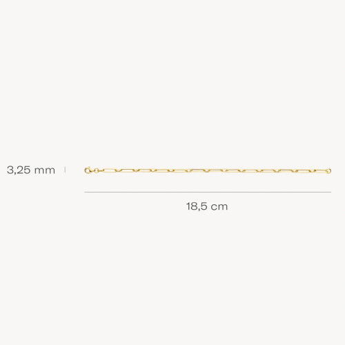 Helen Kirchhofer - Blush Armband 14k Gelbgold - 2189YGO/18.5