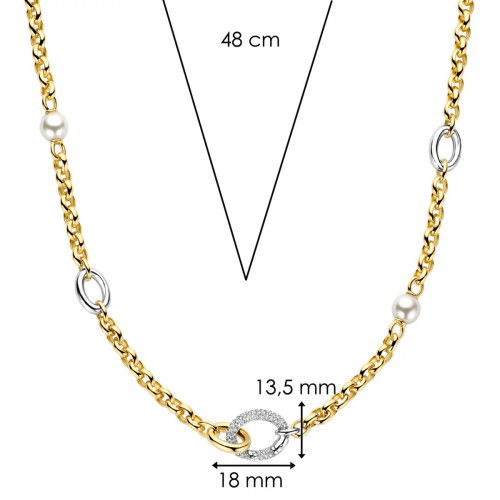 Helen Kirchhofer - Ti Sento Milano Halskette - 34096ZY/48