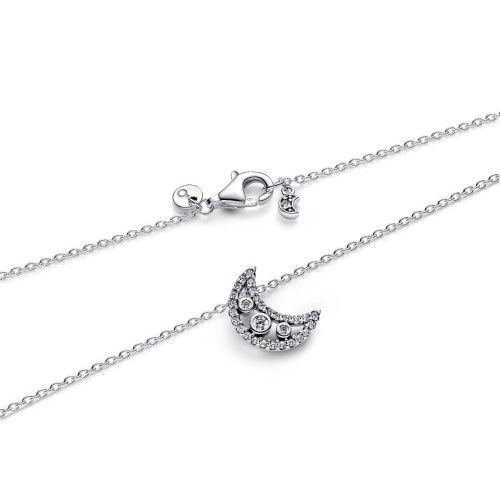 Helen Kirchhofer - Pandora Mondsichel Anhänger Halskette - 394259C01-50