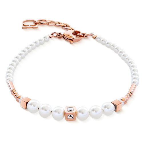 Helen Kirchhofer - Coeur de Lion Shimmering Princess Pearls Armband - 4312/30-1425