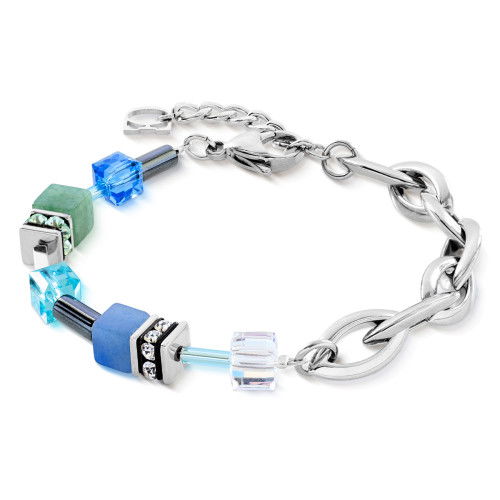 Helen Kirchhofer - Coeur de Lion GeoCube Chunky Chain Armband - 4524/30-0705