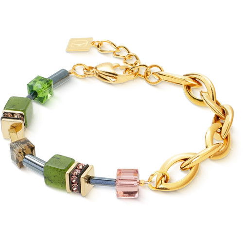 Helen Kirchhofer - Coeur de Lion GeoCube Chunky Chain Armband - 4524/30-0516