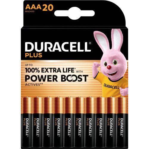 Helen Kirchhofer - Duracell Plus Power Boost AAA / LR03 1.5V Alkaline Batterien 20er Pack