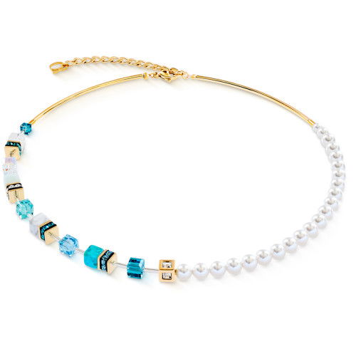 Helen Kirchhofer - Coeur de Lion GeoCube Precious Fusion Pearls Halskette - 5086/10-0616