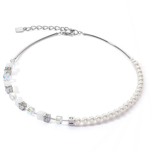 Helen Kirchhofer - Coeur de Lion GeoCube Precious Fusion Pearls Halskette - 5086/10-1400