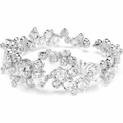 Helen Kirchhofer - Swarovski Constella Armband Verschiedene Schliffe Weiss Rhodiniert - 5722469