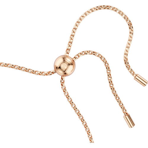 Helen Kirchhofer - Swarovski Constella Armband Kristallperle Rundschliff Weiss Roségold Legierungsschicht - 5728588