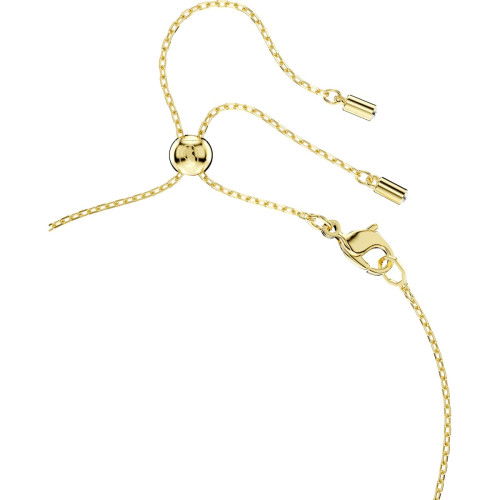 Helen Kirchhofer - Swarovski Mesmera Halskette Tropfenschliff Grün Goldlegierungsschicht - 5732484