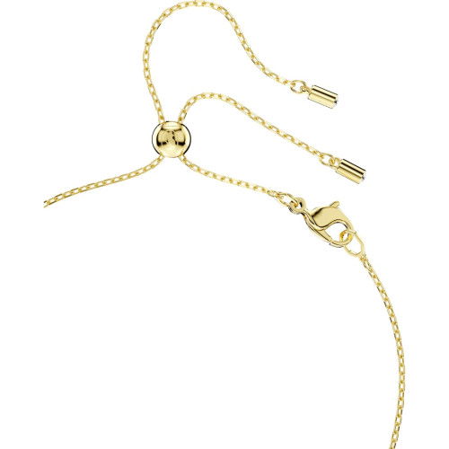 Helen Kirchhofer - Swarovski Mesmera Halskette Tropfenschliff Rot Goldlegierungsschicht - 5732487