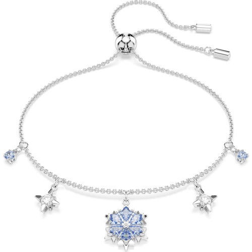 Helen Kirchhofer - Swarovski Magic Armband Schneeflocke Blau Rhodiniert - 5734244