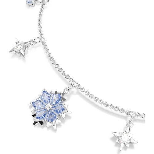 Helen Kirchhofer - Swarovski Magic Armband Schneeflocke Blau Rhodiniert - 5734244