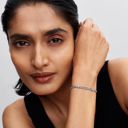 Helen Kirchhofer - Pandora Herz Cuban Gliederarmband - 594226C01