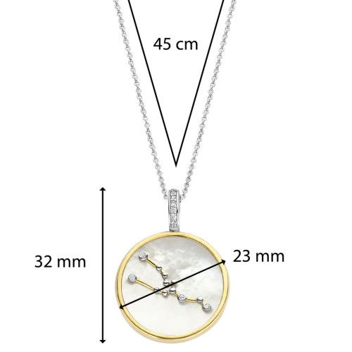 Helen Kirchhofer - Ti Sento Milano Halskette Stier - 6826TA