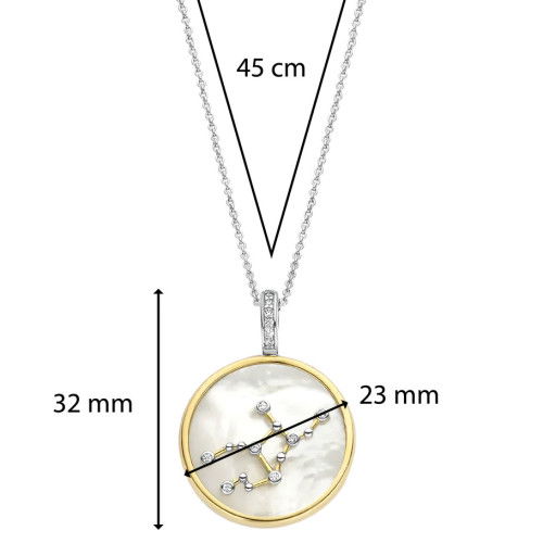 Helen Kirchhofer - Ti Sento Milano Halskette Jungfrau - 6826VI