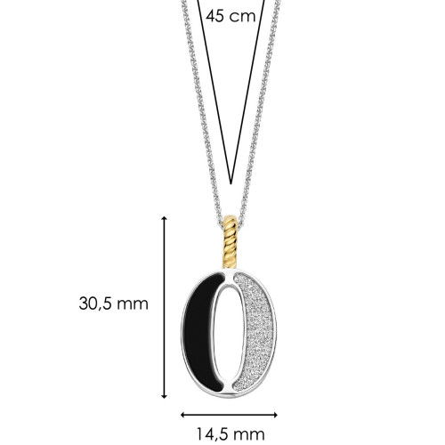 Helen Kirchhofer - Ti Sento Milano Anhänger - 6840BL_O