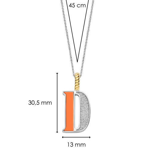 Helen Kirchhofer - Ti Sento Milano Anhänger - 6840OR_D